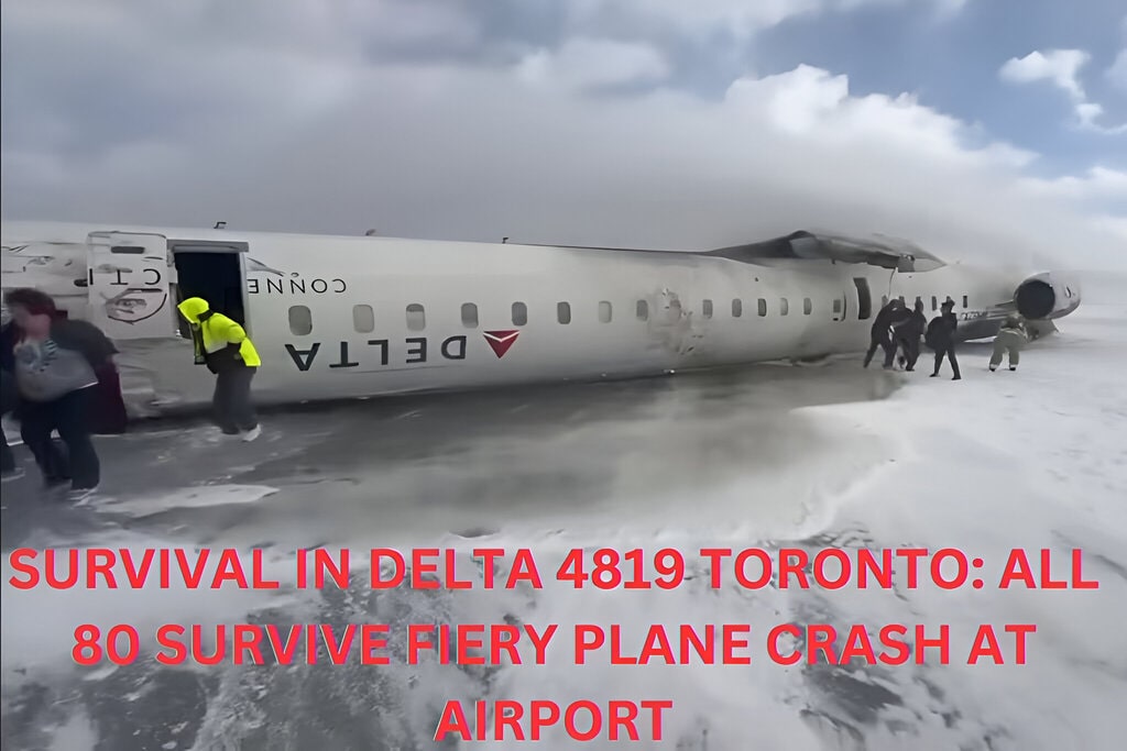 Toronto plain crash macaw world news