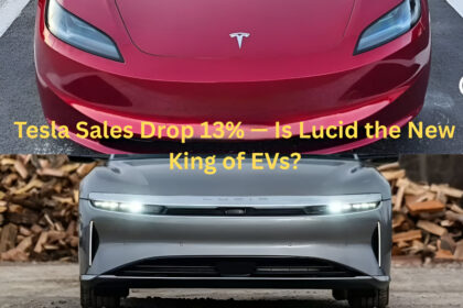 Tesla Sales Drop 13 Lucid New King of EVs 1